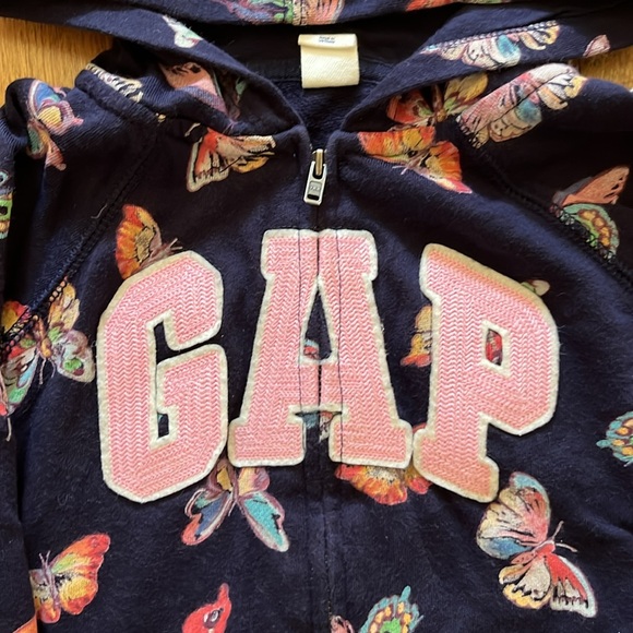 GAP Butterfly Zip Up Hoodie, 5 - Picture 2 of 6